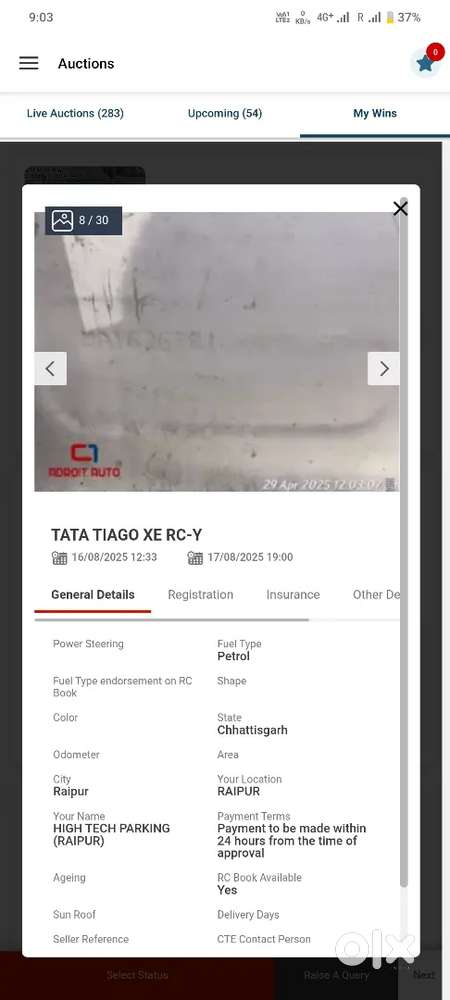 Tata Tiago 2020 Petrol 3600 Km Driven