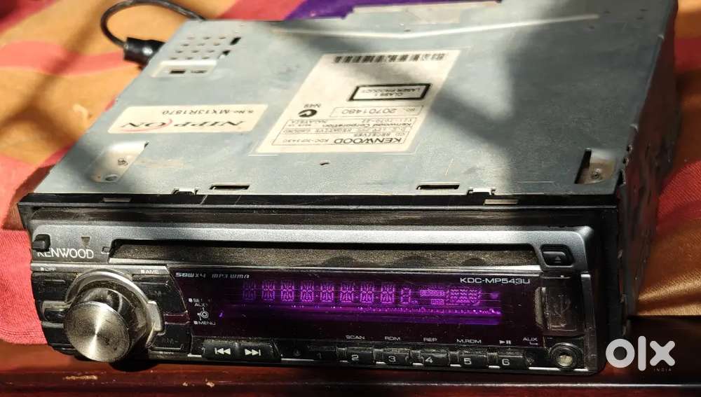 KENWOOD CDチューナー KENWOOD STEREO WITH BLUETOOTH CHIP INSTALLED - Spare Parts