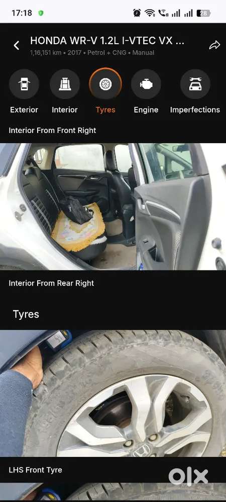 Honda Wr-v 2017 Petrol