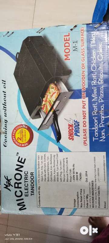 microne electric tandoor