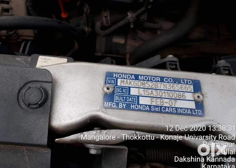 Honda City Zx 2007