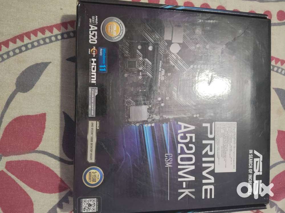 Asus Prime A520M-K Brand New Motherboard