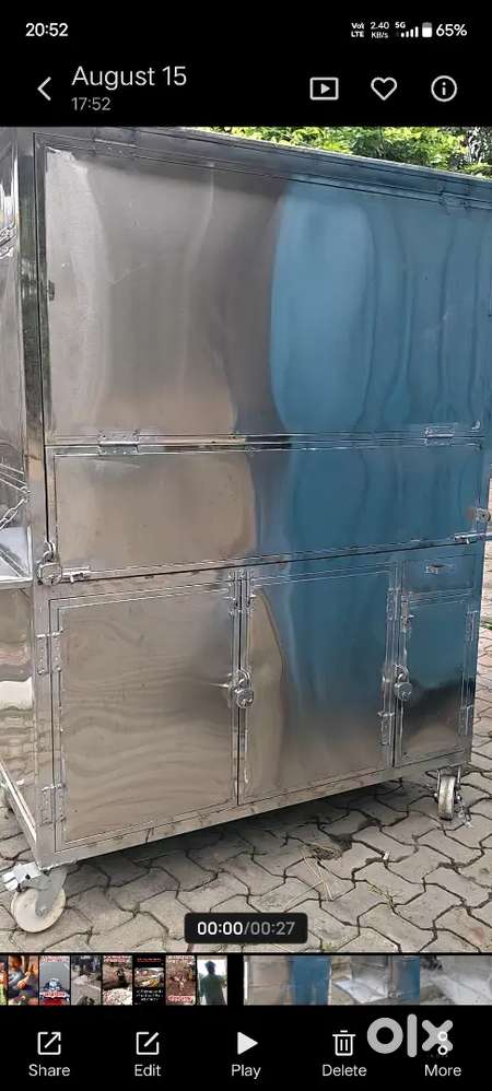 Steel counter