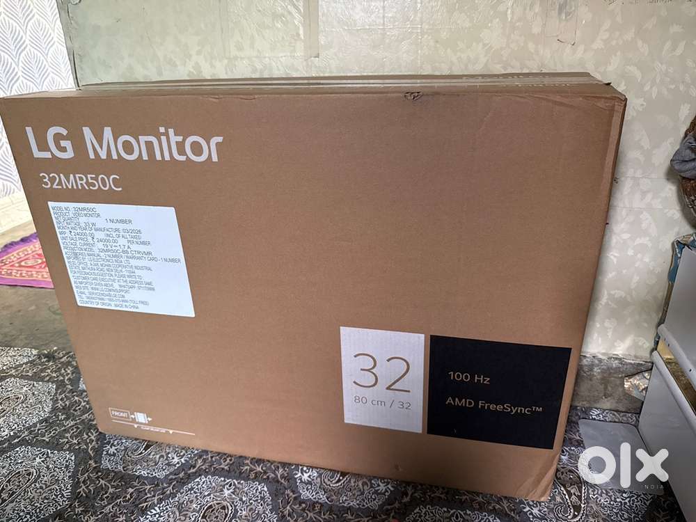 New Monitor -32 Curved Screen