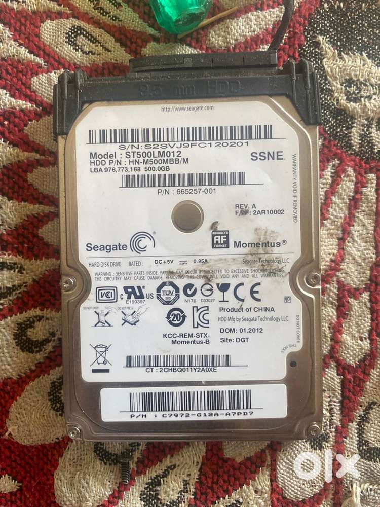 500 gb seagate HDD at Rs 600 only