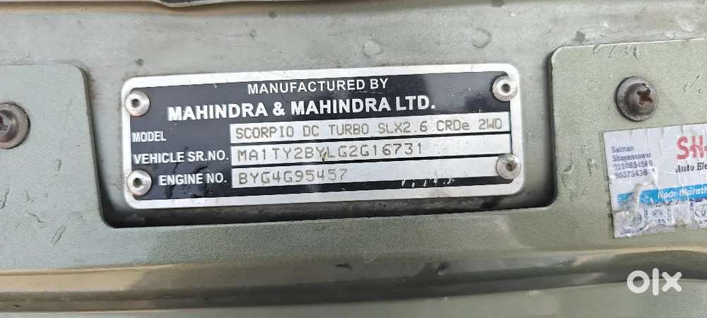 Mahindra Scorpio Getaway 2016 Diesel 65000 Km Driven