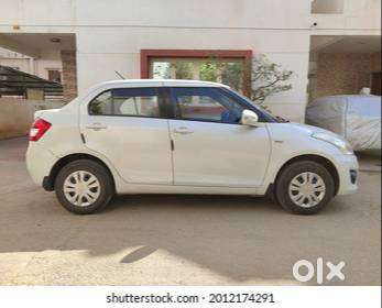 White Swift Dzire Zxi Plus