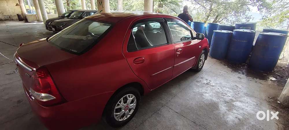 Toyota Etios (red) - Hp 03 Registered - Well Maintained Car For Sale