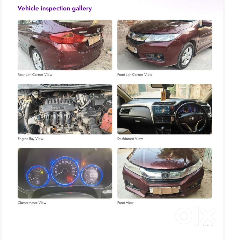 Honda City 2015 Petrol Well Maintained With Genuin Service Record Hond