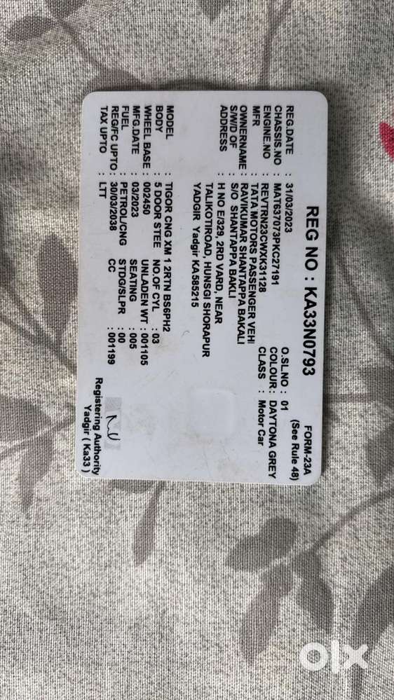 Tata Tigor 1.2 Revotron Xm Cng, 2023, Cng & Hybrids