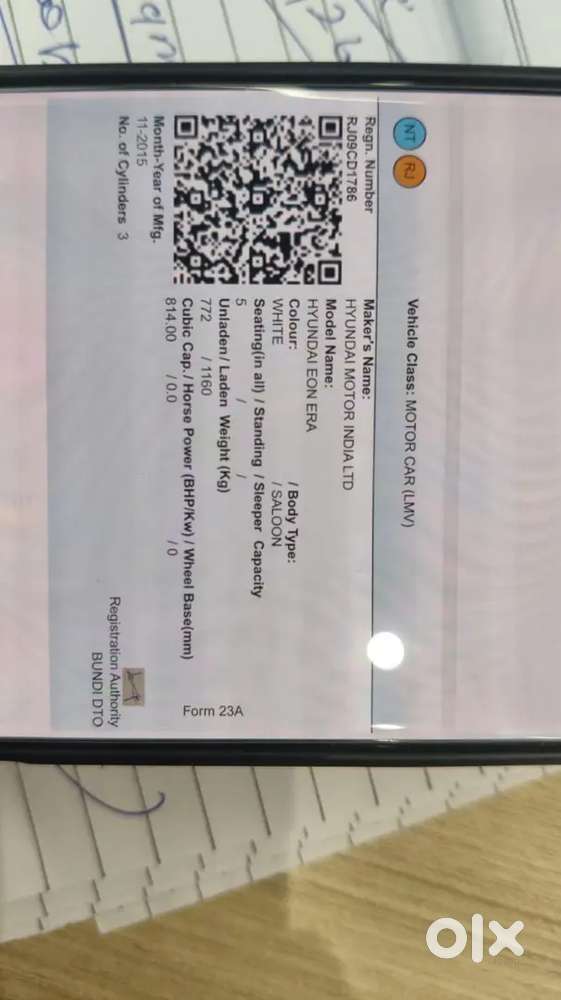 Hyundai Eon 2015 Petrol 95000 Km Driven