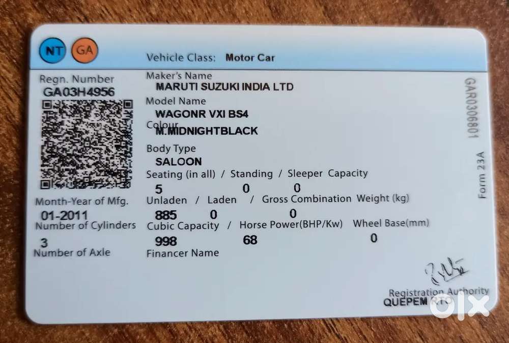 Maruti Suzuki Wagon R 1.0 2011 Petrol Good Condition Top Model