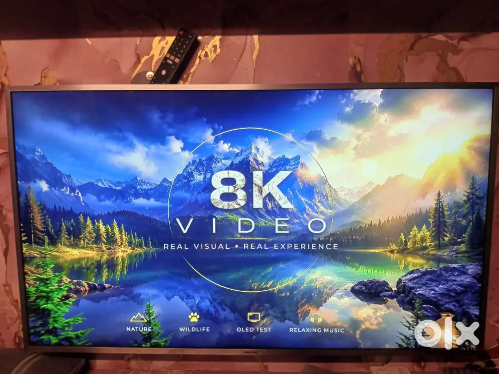 43 inch samsung smart 4 k tv with hdr+fix price only 7000
