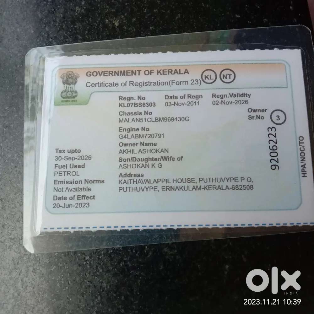 Hyundai Grand I10 2011 Petrol 52000 Km Driven