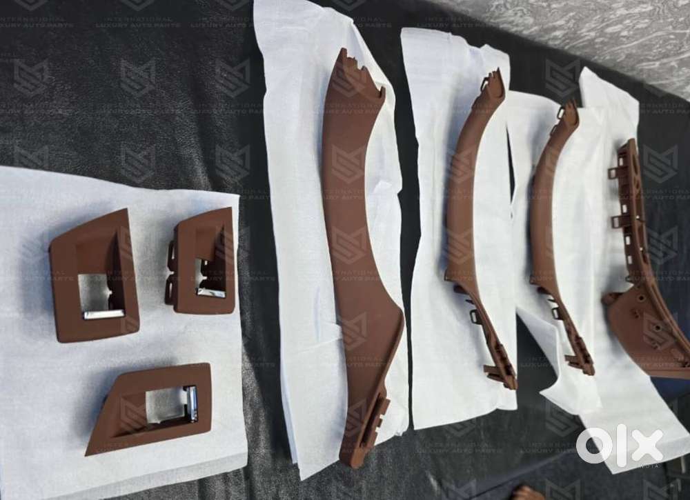 F10曲家 BMW F10 5 SERIES INTERIOR DOOR HANDLE BROWN COLOR - Spare Parts in