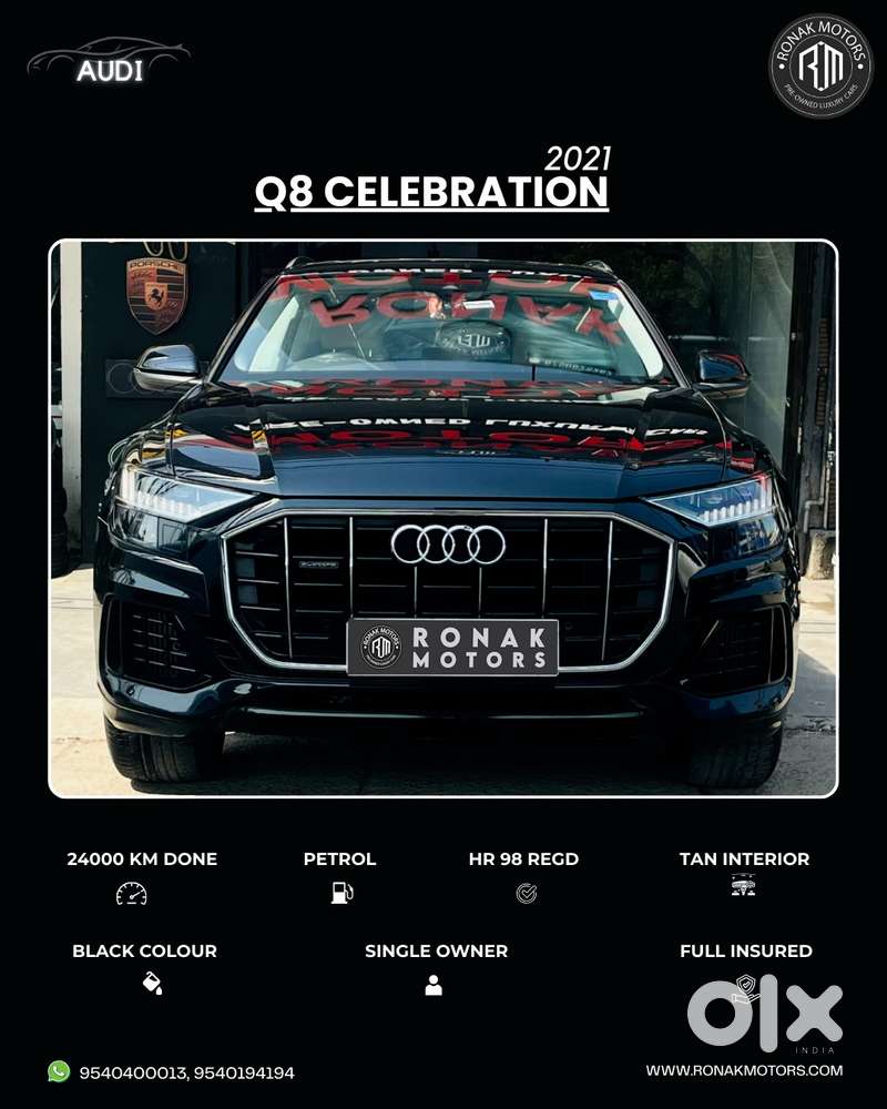Audi Q8 3.0 Celebration Edition, 2021, Petrol