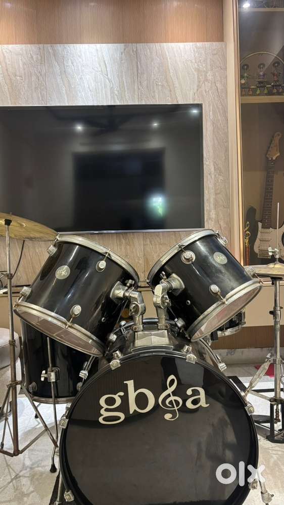 GB&A Drum Kit  Evans Skins  Orion Cymbals  Great Sound