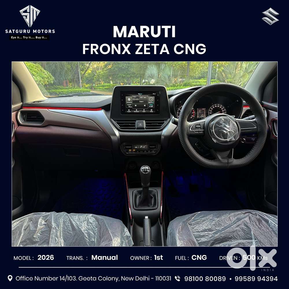 Maruti Suzuki Fronx Delta 1.2 Cng, 2026, Cng & Hybrids