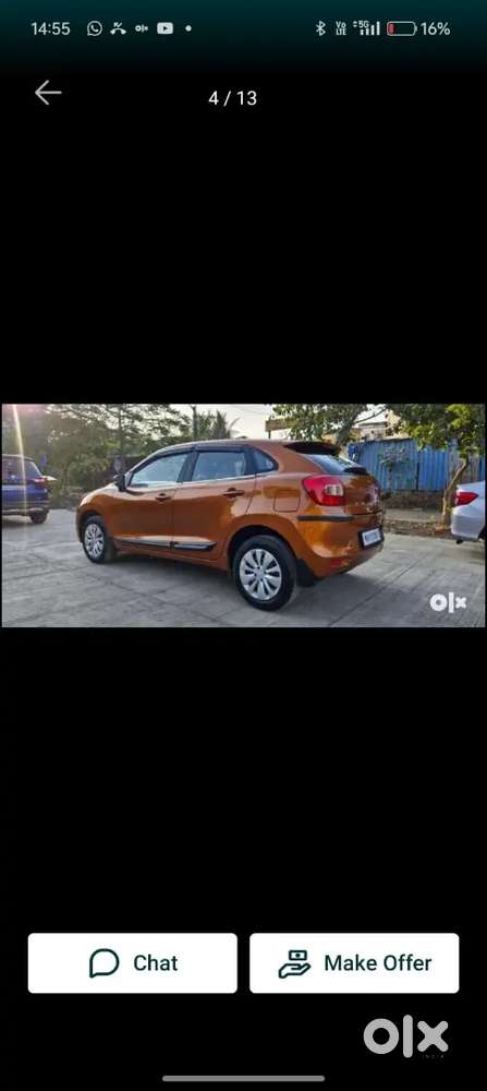 Maruti Suzuki Baleno 2017 Petrol 60000 Km Driven