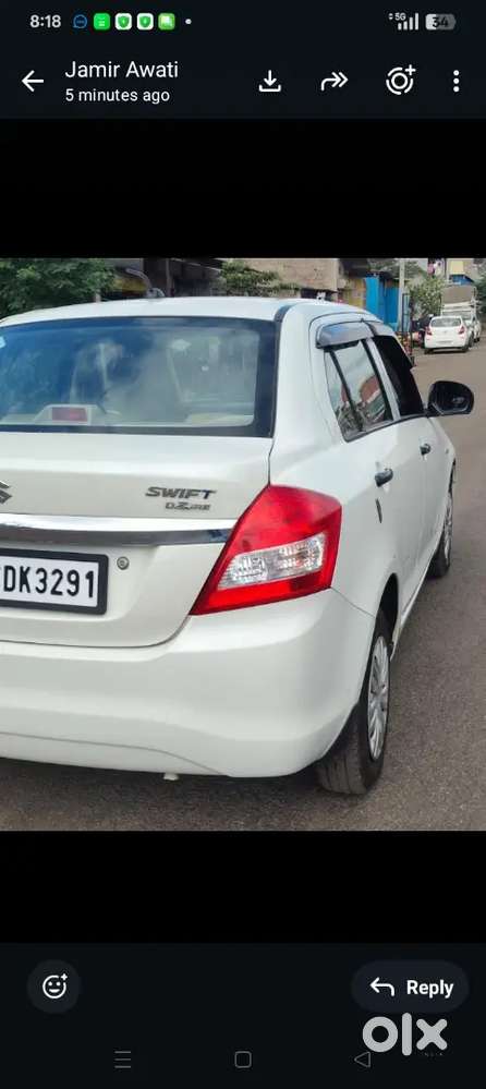 Maruti Suzuki Dzire Tour 2018 Company Cng
