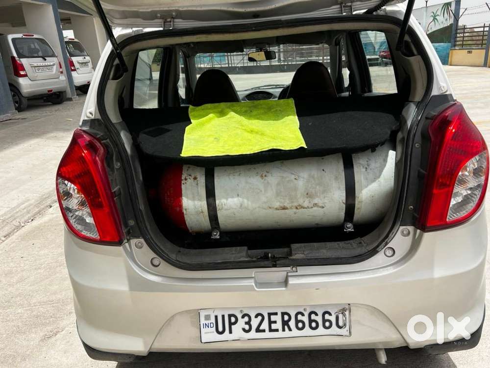 Maruti Suzuki Alto 800 Cng + Petrol Silver Color