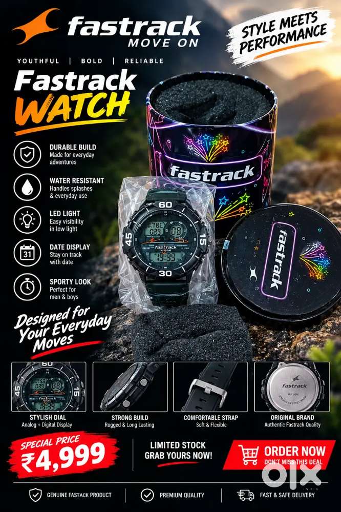Fastrack Digital Sports Watch