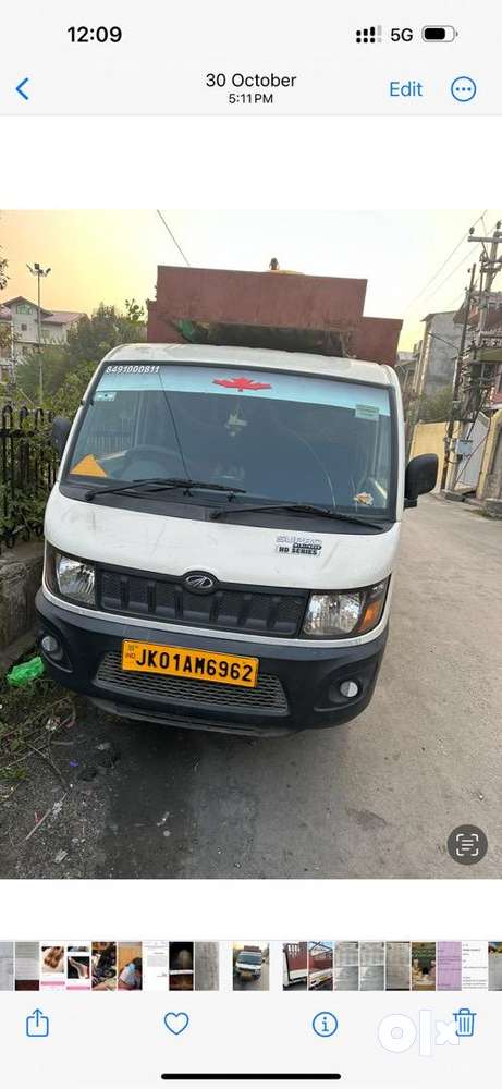 Olx mahindra hot sale supro van