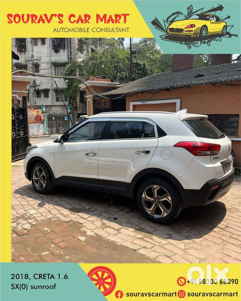 Hyundai Creta 1.6 Sx Plus, 2018, Petrol