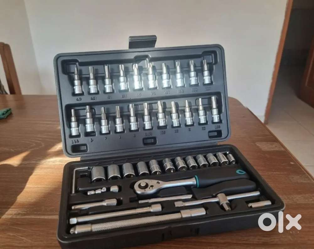Brand New 46-Piece Tool Kit & Socket Set - Spare Parts in Nadal