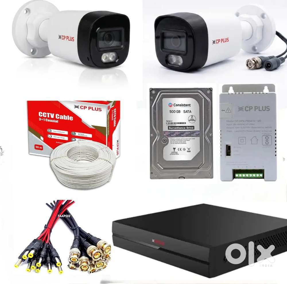 CP PLUS FULL HD 2.4 MP CCTV CAMERA SETUP WITH INSTALLATION