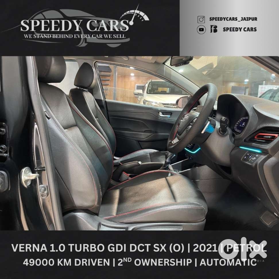 Hyundai Verna 1.0 Sx (o) Turbo Gdi Dct, 2021, Petrol
