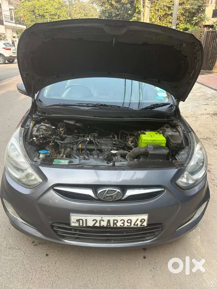 Hyundai Verna Fluidic 1.6 Vtvt Sx, 2013, Cng & Hybrids
