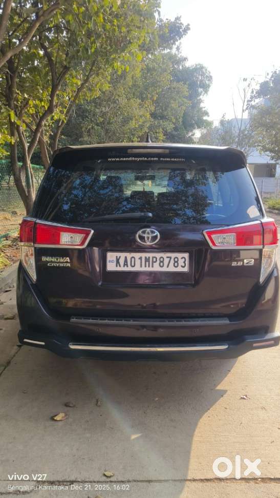 Toyota Innova Crysta 2.8 Zx At, 2017, Diesel