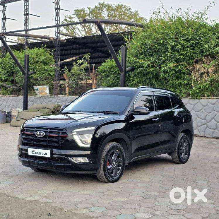 Hyundai Creta 1.5 S Plus Knight Petrol, 2022, Petrol
