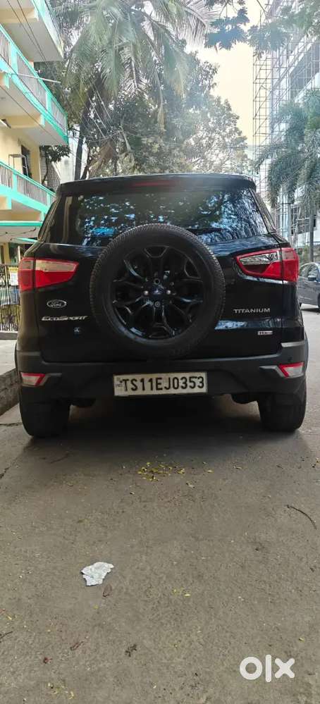 Ford Ecosport 1.5 Petrol Titanium At Bsiv Panter Black