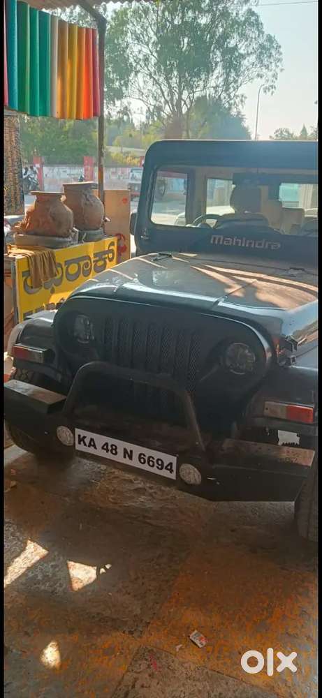 Mahindra Thar 2015 Diesel 99000 Km Driven Karnataka Registration 5.2l