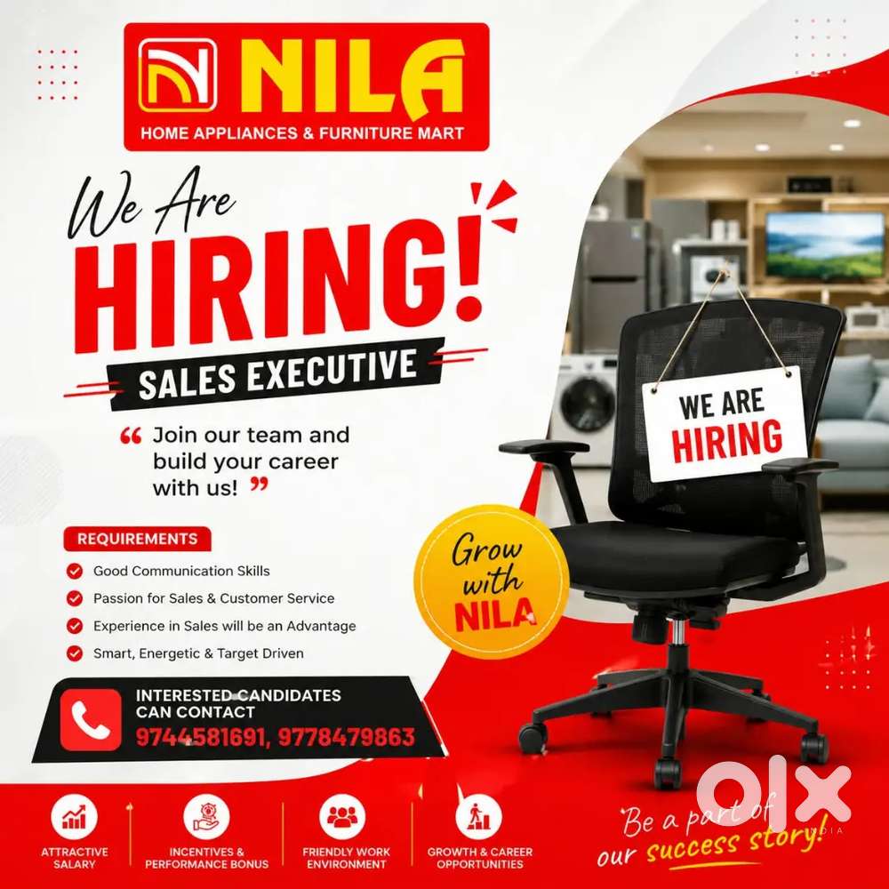 JOB ALART SHOWROOM SALES EXECUTIVE
