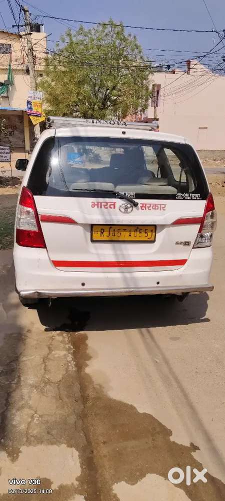 Toyota Innova Diesel Manual 2013 3rd Owner