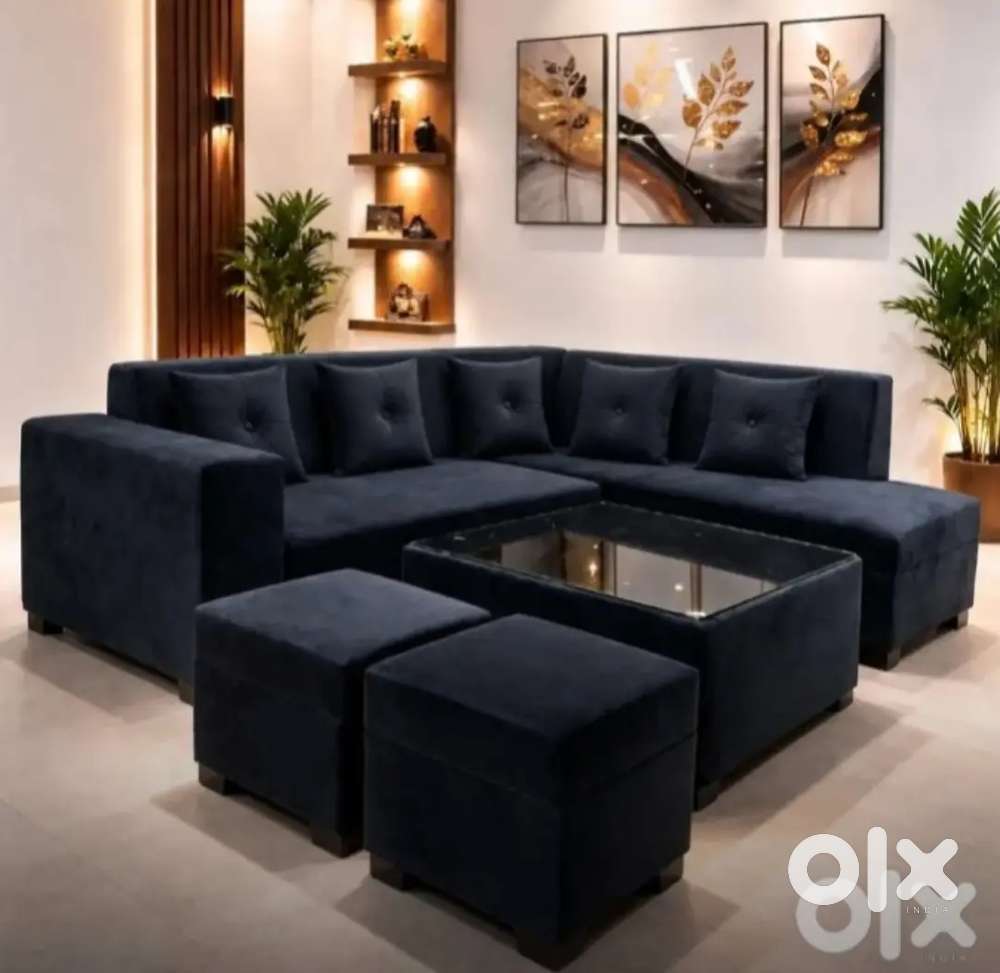 New L shape sofa set