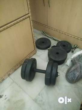 Weights Used Gym Fitness equipment for sale in Mohali OLX