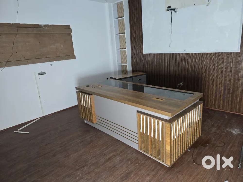 Office table and chair