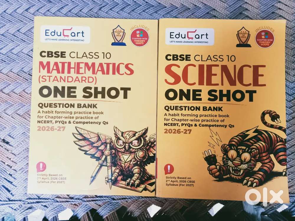 Both Science and Maths books for just ₹500! It's a great deal at this