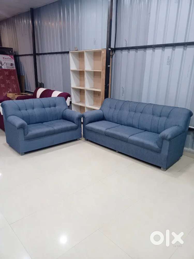 Brand New Skoda Fabric 5 Seater Sofa Set
