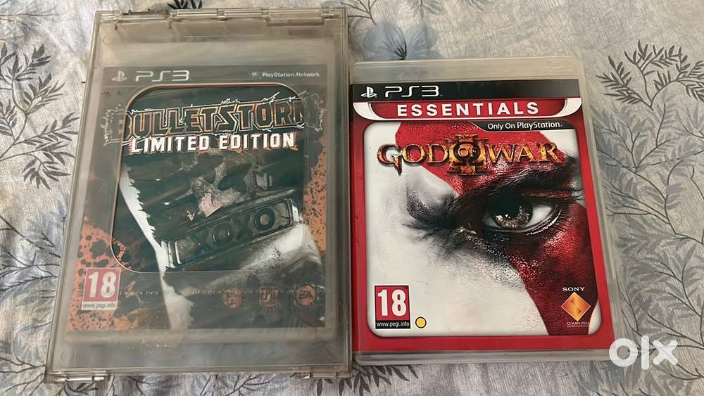 PS3 Games Bulletstorm Limited Edition New & God of War 3 Open Box
