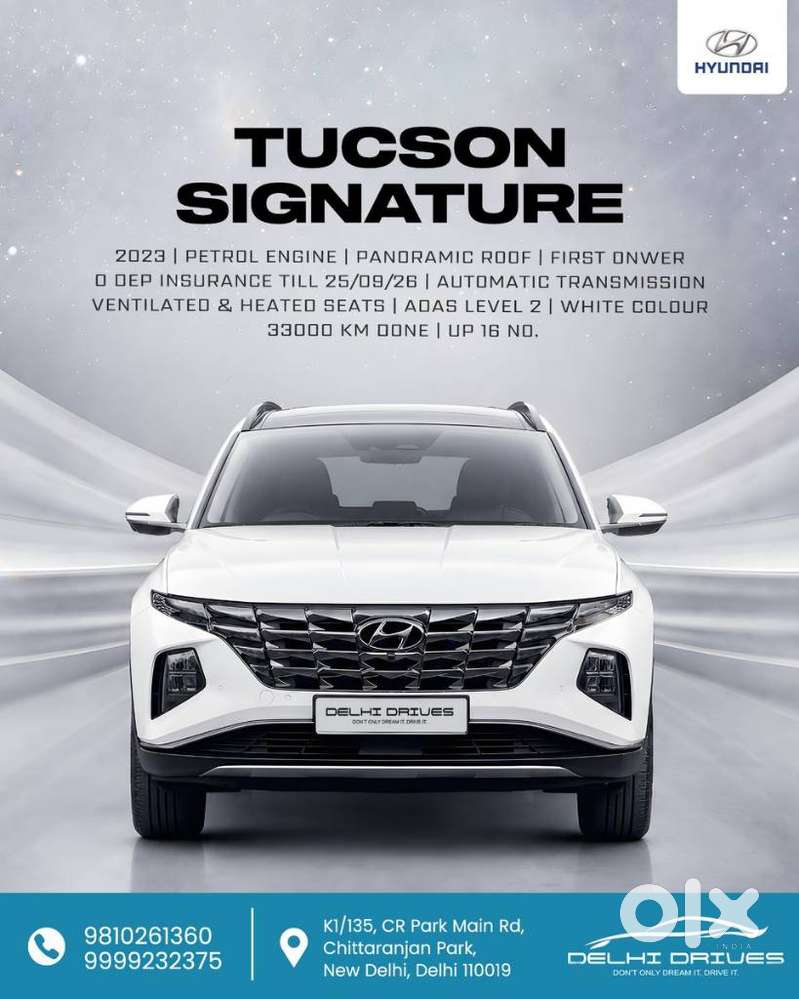 Hyundai Tucson 2.0 Signature Petrol At, 2023, Petrol