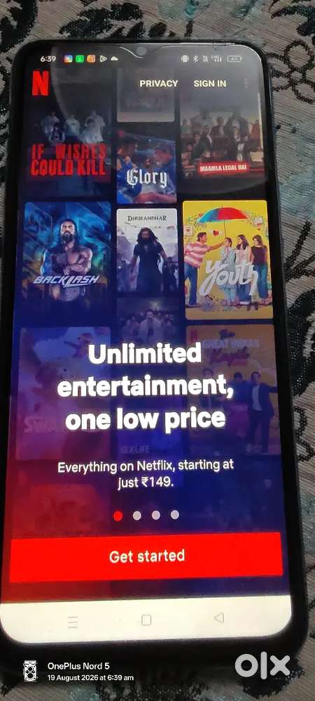 Oppo k10 5g 8/128 very good showroom condition