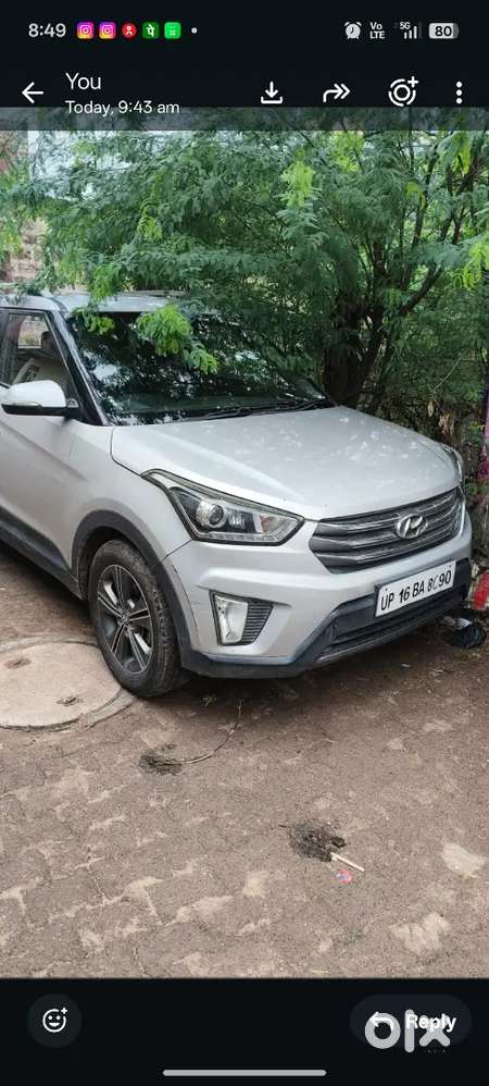 Hyundai Creta Facelift 2015 Diesel Car Pus Boton Start 2 Chabi H Sath
