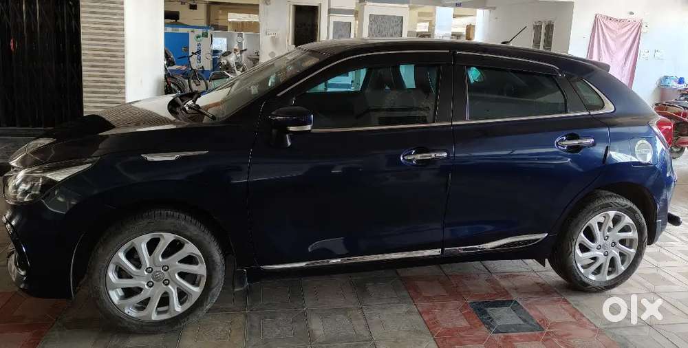 Good Looking Maruthi Baleno Zeta Amt 2022 Nexa Blue With 31000 Km.