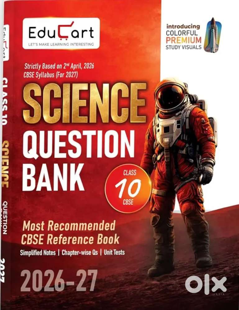 Question bank of all subjects class 10th.educart and oswall .