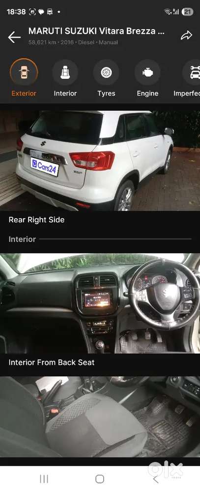 Maruti Suzuki Brezza Zdi Plus 2016